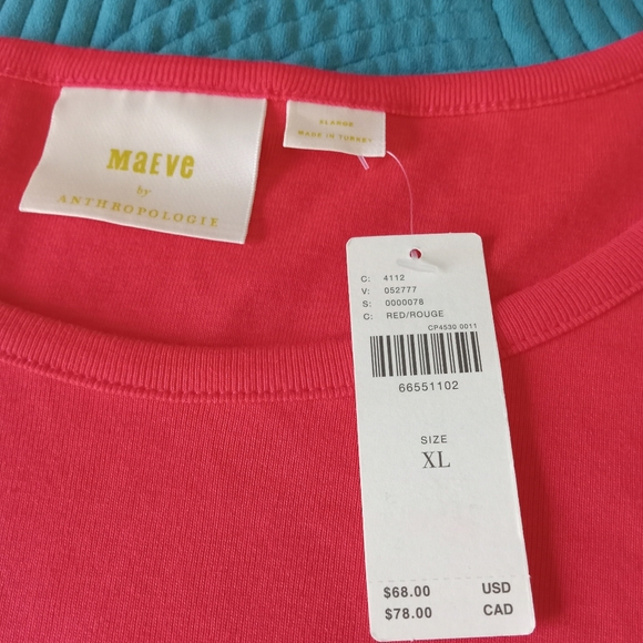 Anthropologie Maeve NEW Womens Boho Ruffle Sleeve - Picture 3 of 9